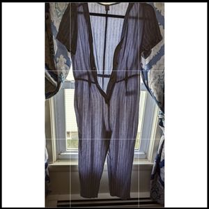 Old Navy Striped Jumpsuit